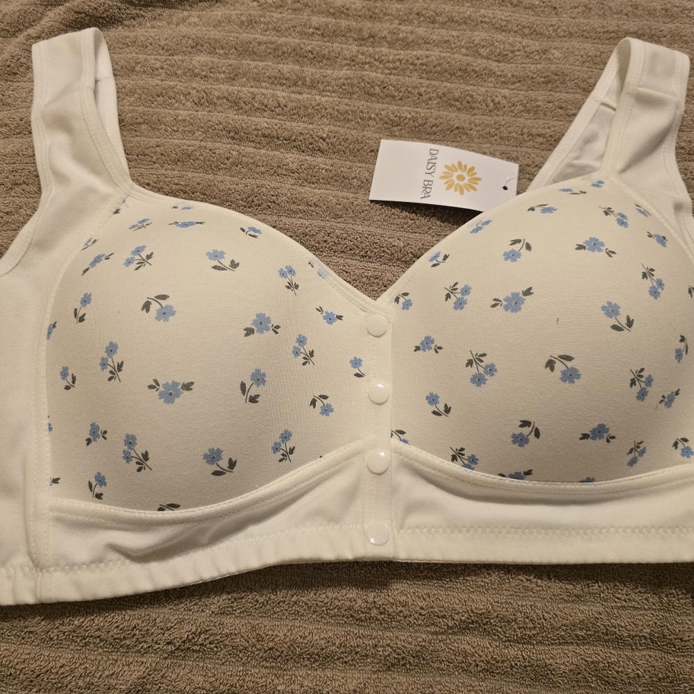Daisy Front Snap Bra 5xl/ 55DDD